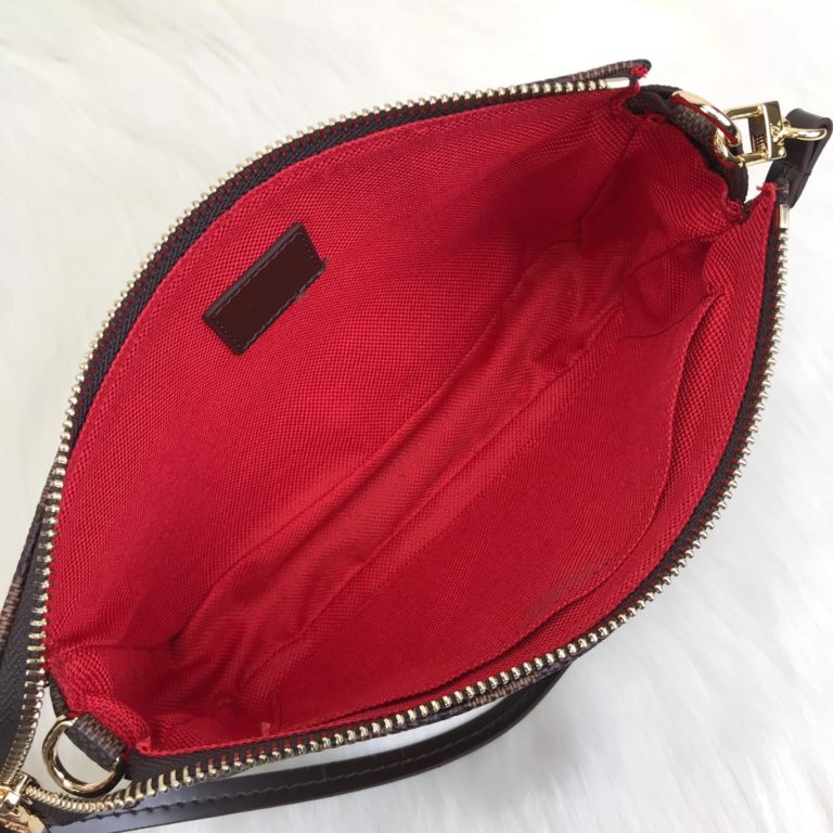 louis vuitton canta Pochette accessories kahve 22x14