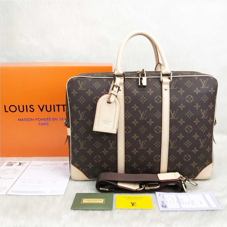louis vuitton canta Porte V laptop cantasi 41x31x7