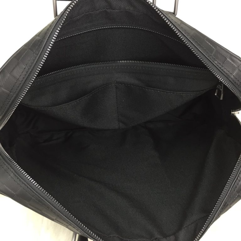 louis vuitton canta Porte V laptop cantasi siyah infini 41x31x7
