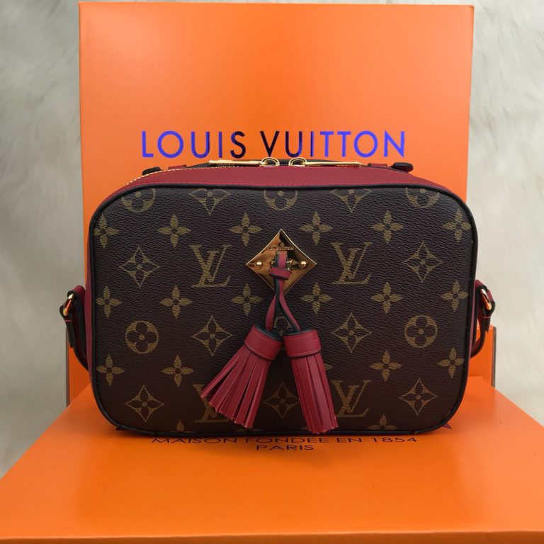 louis vuitton canta Saintonge kirmizi 22x15
