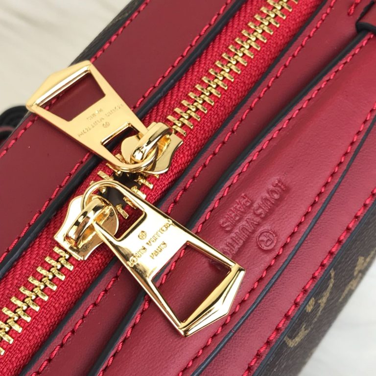 louis vuitton canta Saintonge kirmizi 22x15