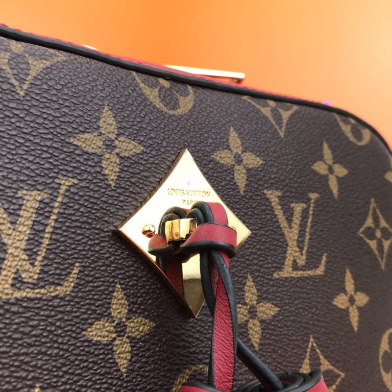 louis vuitton canta Saintonge kirmizi 22x15