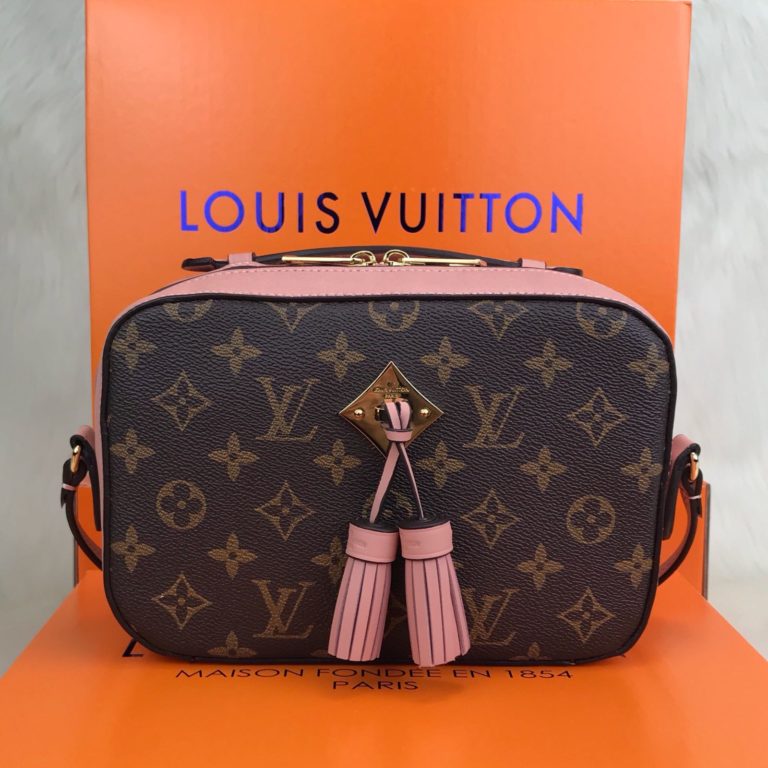 louis vuitton canta Saintonge pudra pembe 22x15