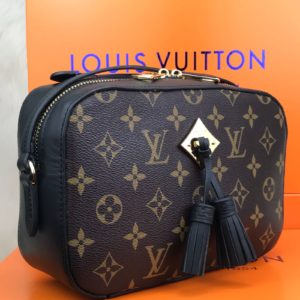 louis vuitton canta Saintonge siyah 22x15