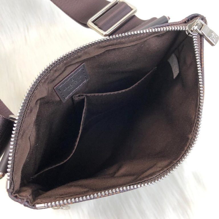 louis vuitton canta Valmy Postaci kahve damier unisex 25x25