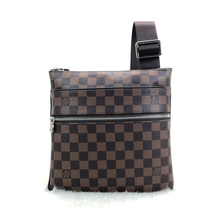 louis vuitton canta Valmy Postaci kahve damier unisex 25x25
