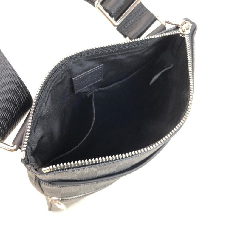 louis vuitton canta Valmy Postaci siyah damier unisex 25x25