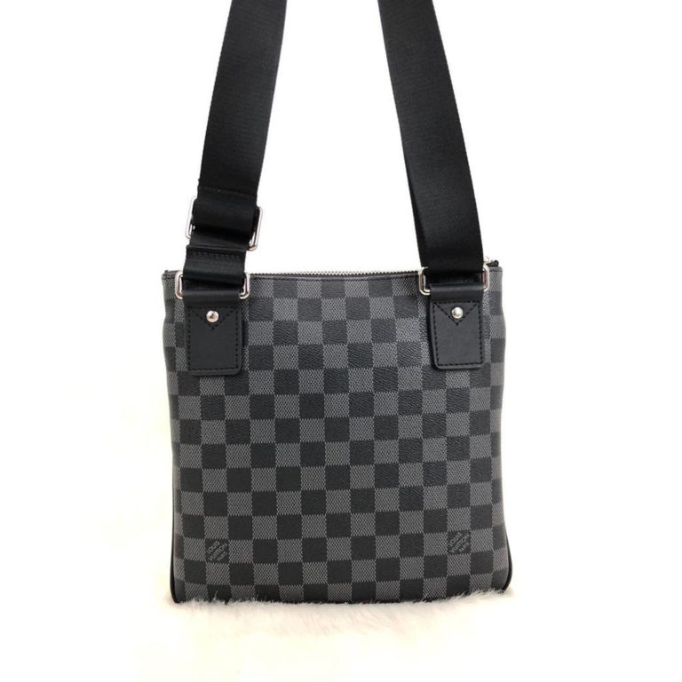 louis vuitton canta Valmy Postaci siyah damier unisex 25x25