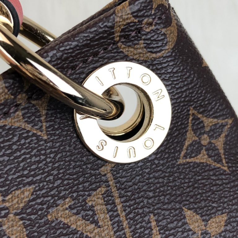 louis vuitton canta artsy MM kirmizi ithal kumas simetrik kesim 41x32cm