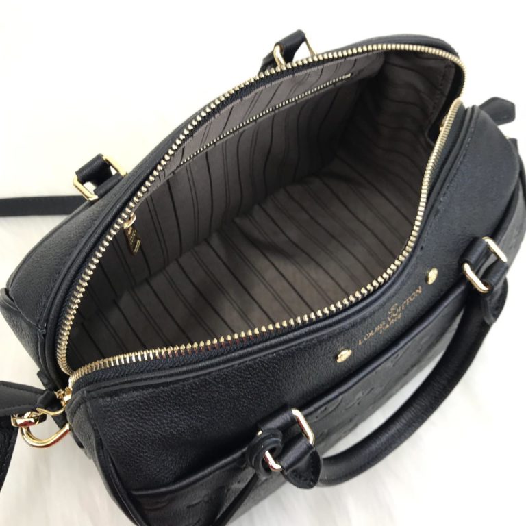 louis vuitton canta bandouliere empreinte capraz askili siyah 25