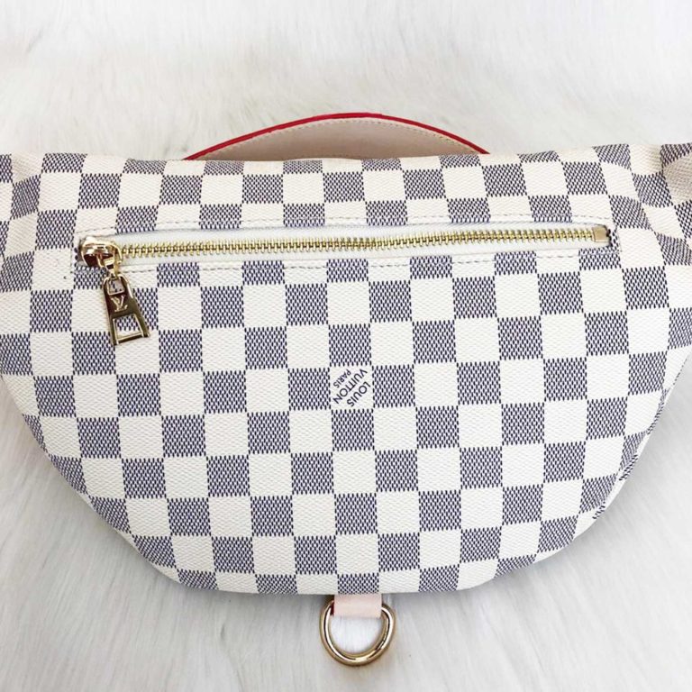 louis vuitton canta bel cantasi bumbag beyaz 37x14