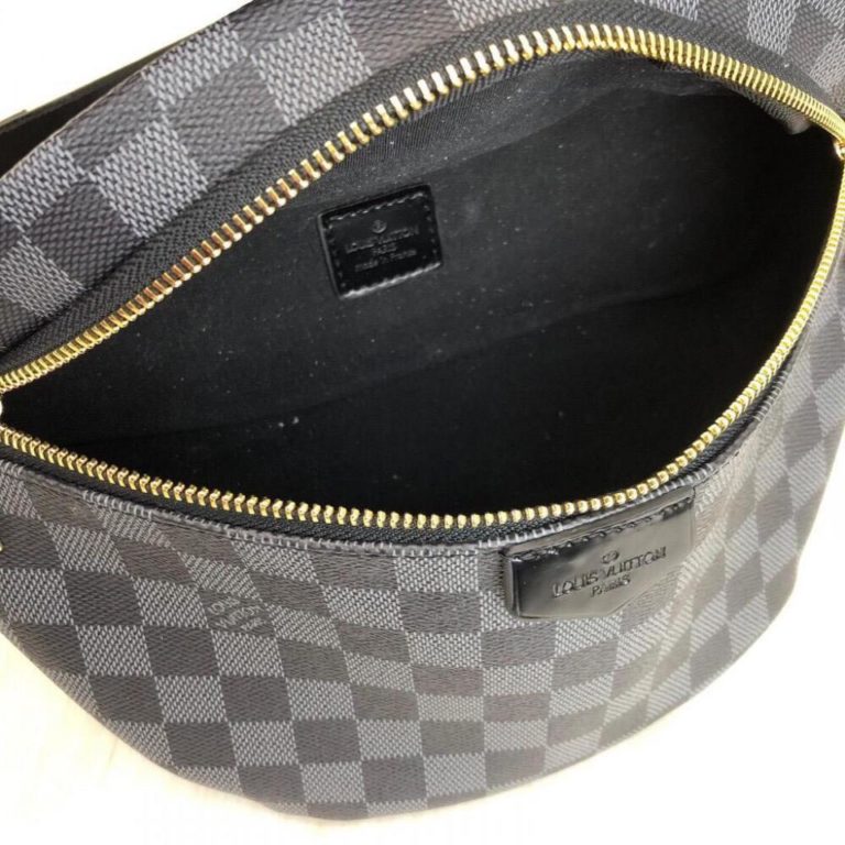 louis vuitton canta bel cantasi bumbag siyah 37x14