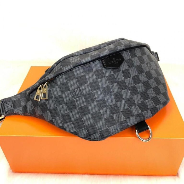 louis vuitton canta bel cantasi bumbag siyah 37x14