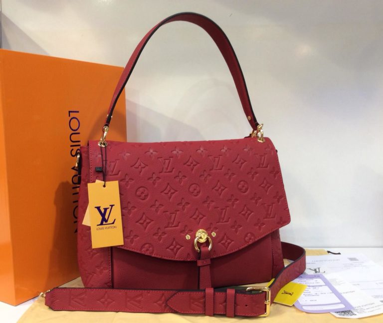 louis vuitton canta blanche mm kirmizi 32x25