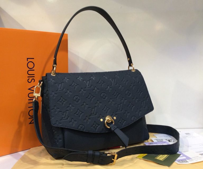 louis vuitton canta blanche mm lacivert 32x25