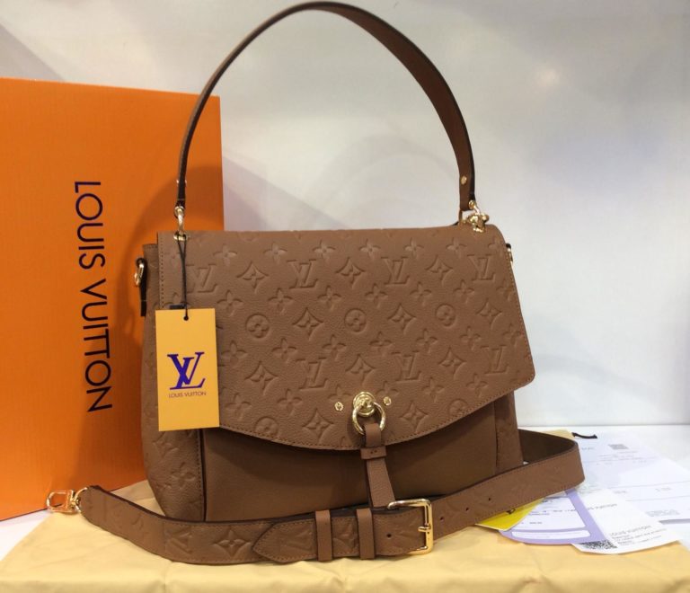 louis vuitton canta blanche mm taba 32x25