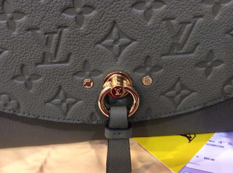 louis vuitton canta blanche mm yesil 32x25