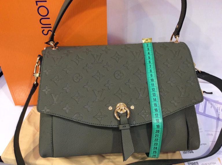 louis vuitton canta blanche mm yesil 32x25