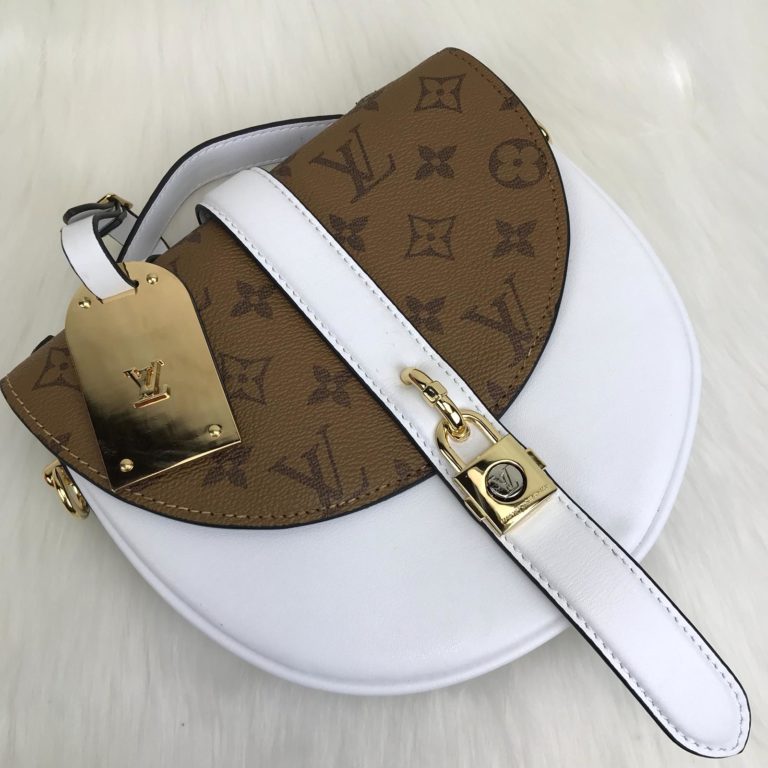 louis vuitton canta chantilly lock beyaz 21x18