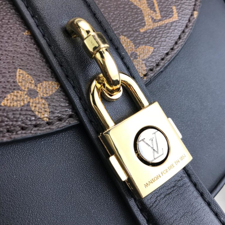 louis vuitton canta chantilly lock siyah 21x18