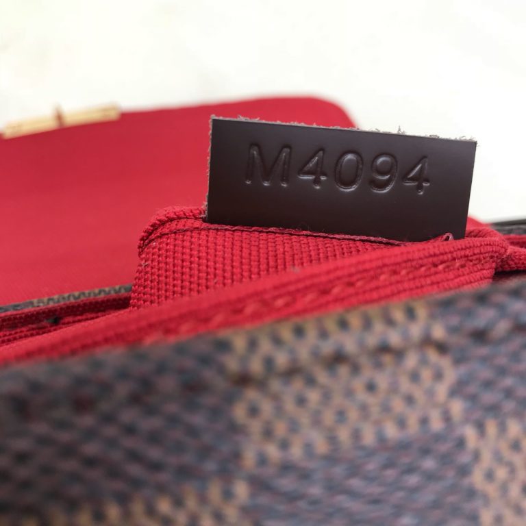 louis vuitton canta croisette damier kahve 22x16