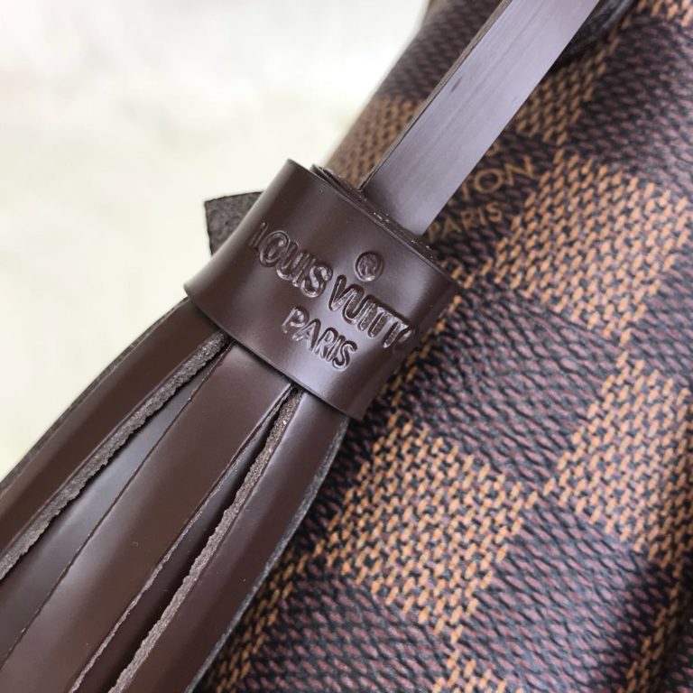 louis vuitton canta croisette damier kahve 22x16
