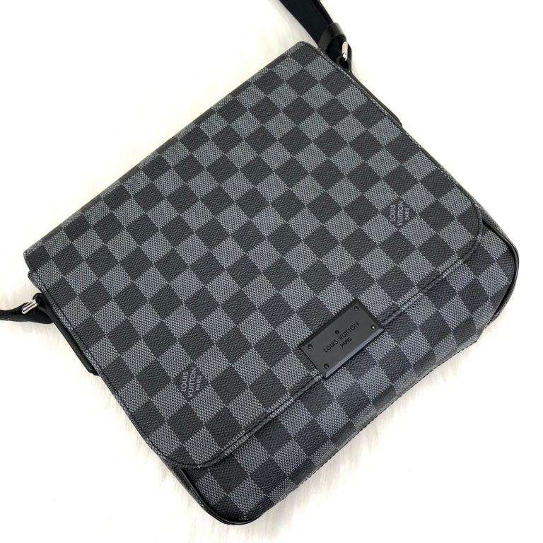 louis vuitton canta district PM capraz aski damier 25x25