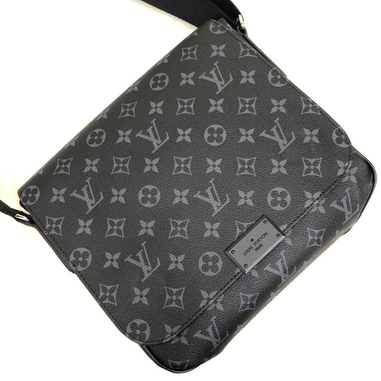 louis vuitton canta district PM capraz aski monogram siyah 25x25