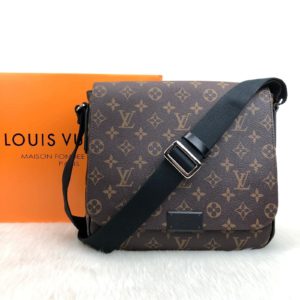 louis vuitton canta district PM monogram desen 25x25