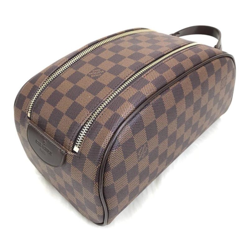 louis vuitton canta erkek el cantasi Toiletry Pouch kahve 28x16