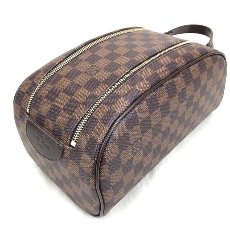 louis vuitton canta erkek el cantasi Toiletry Pouch kahve 28x16