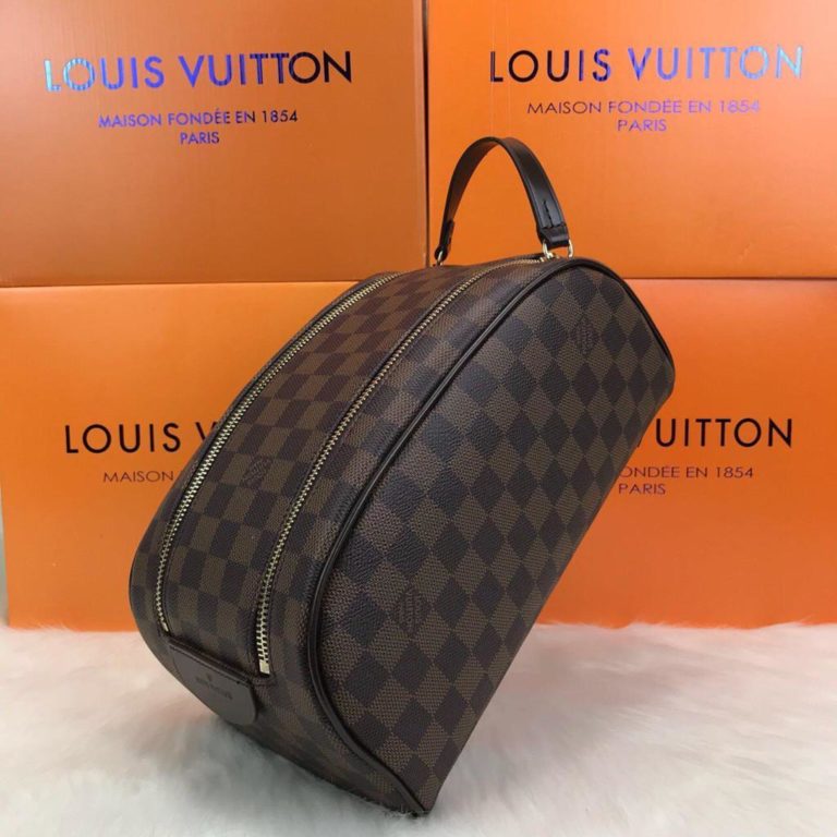louis vuitton canta erkek el cantasi Toiletry Pouch kahve 28x16