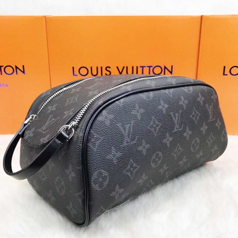 louis vuitton canta erkek el cantasi Toiletry monogram siyah 28x16
