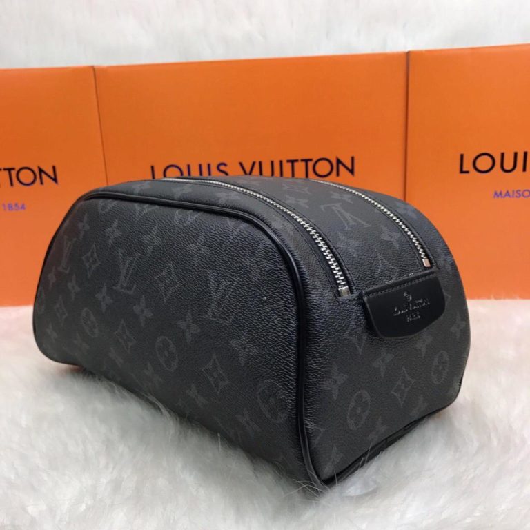 louis vuitton canta erkek el cantasi Toiletry monogram siyah 28x16