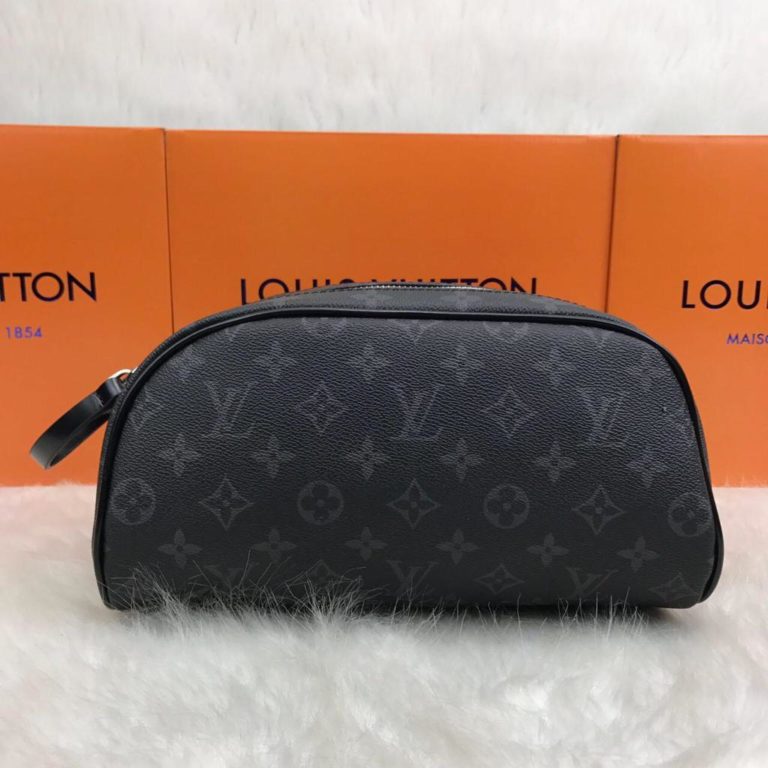 louis vuitton canta erkek el cantasi Toiletry monogram siyah 28x16