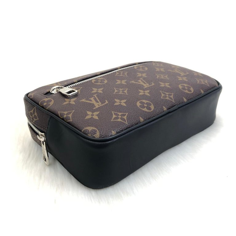 louis vuitton canta erkek kasai kahve clutch el cantasi 25x16x6