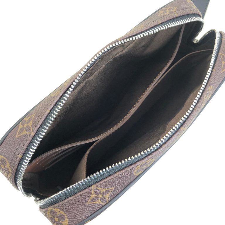 louis vuitton canta erkek kasai kahve clutch el cantasi 25x16x6