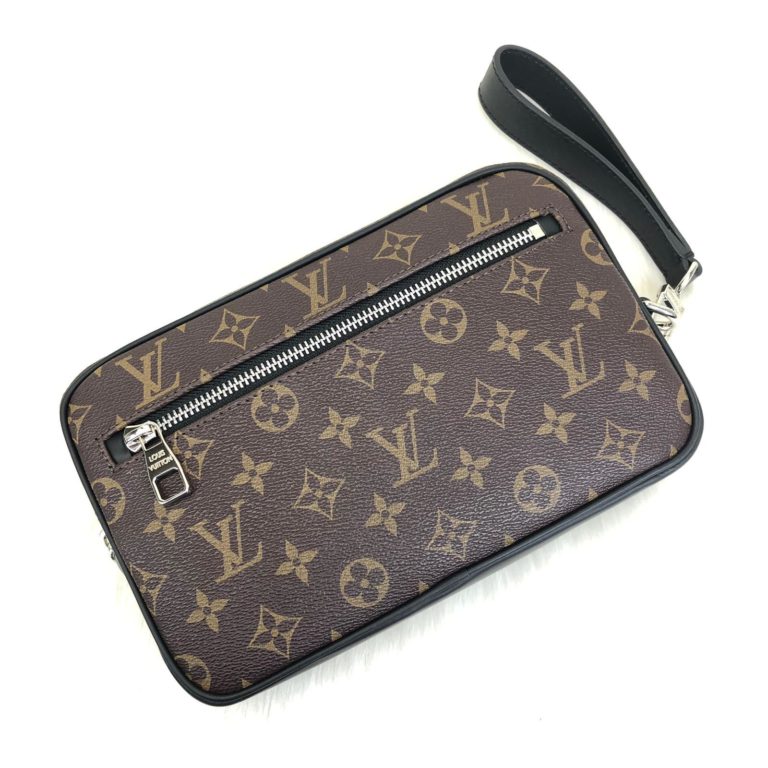 louis vuitton canta erkek kasai kahve clutch el cantasi 25x16x6