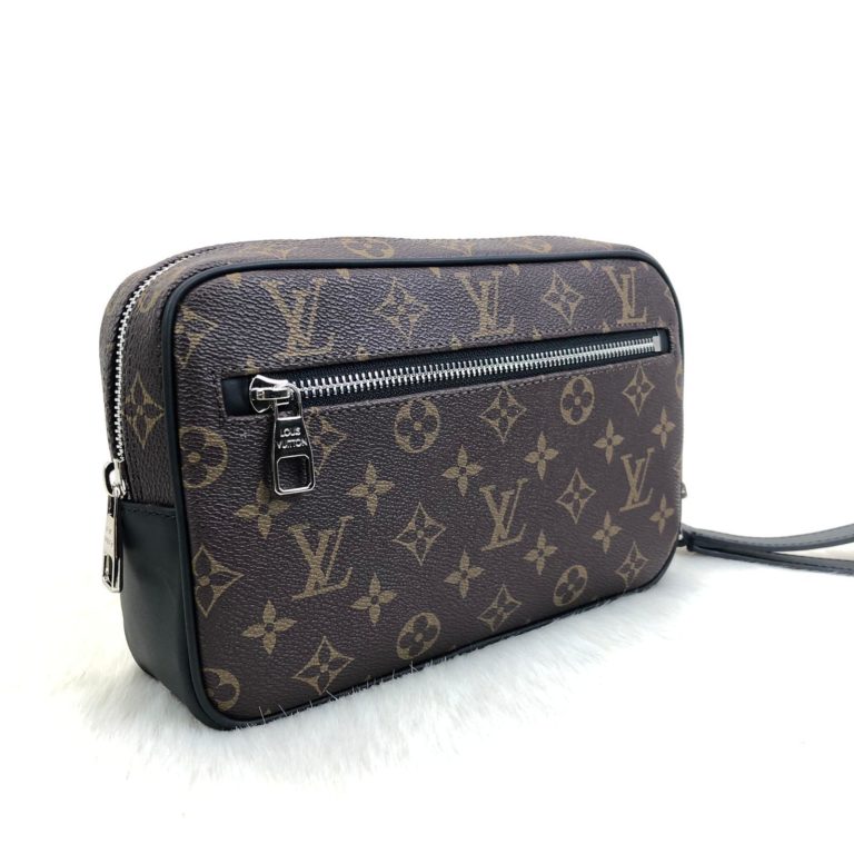 louis vuitton canta erkek kasai kahve clutch el cantasi 25x16x6