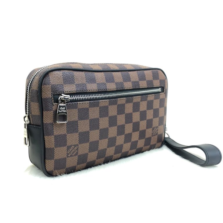 louis vuitton canta erkek kasai kahve damien clutch el cantasi 25x16x6