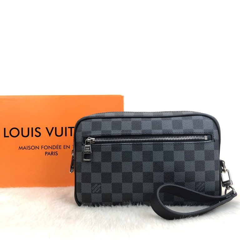 louis vuitton canta erkek kasai siyah damien clutch el cantasi 25x16x6