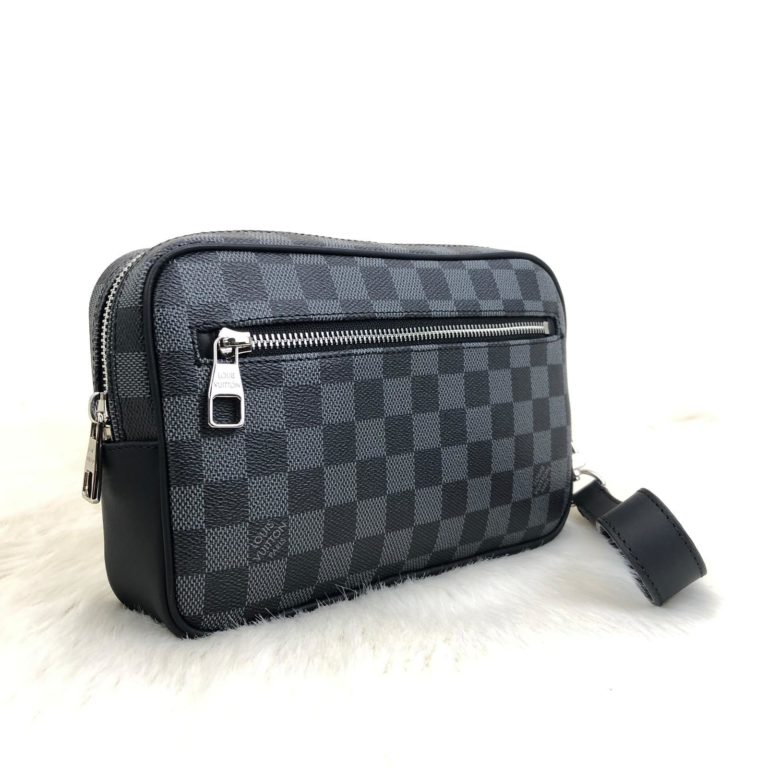 louis vuitton canta erkek kasai siyah damien clutch el cantasi 25x16x6