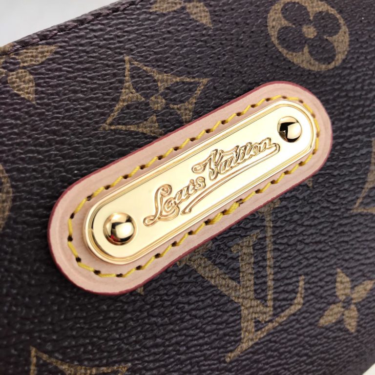 louis vuitton canta eva clutch monogram desen 25x14