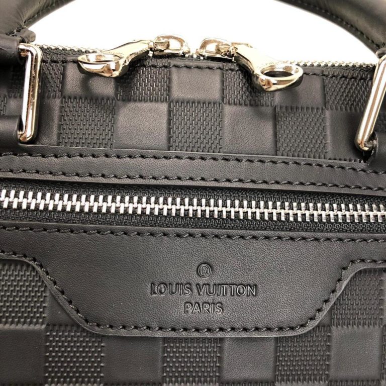 louis vuitton canta evrak laptop cantasi siyah unisex  40x30x8