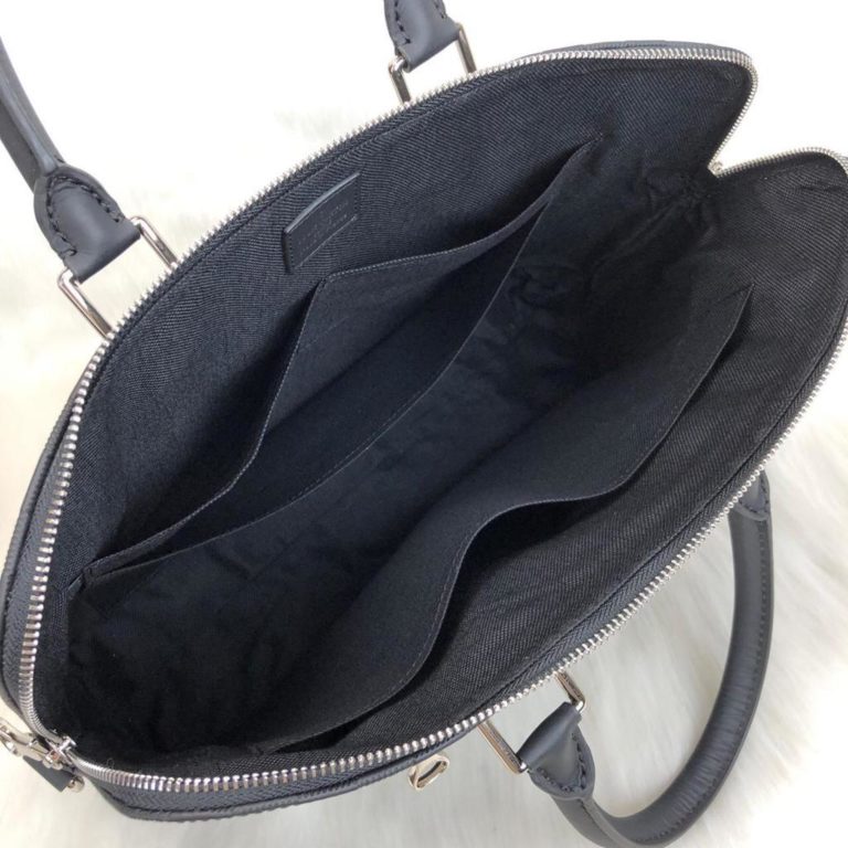 louis vuitton canta evrak laptop cantasi siyah unisex  40x30x8