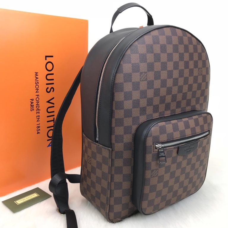 louis vuitton canta josh sirt cantasi kahve damier 42x31x13