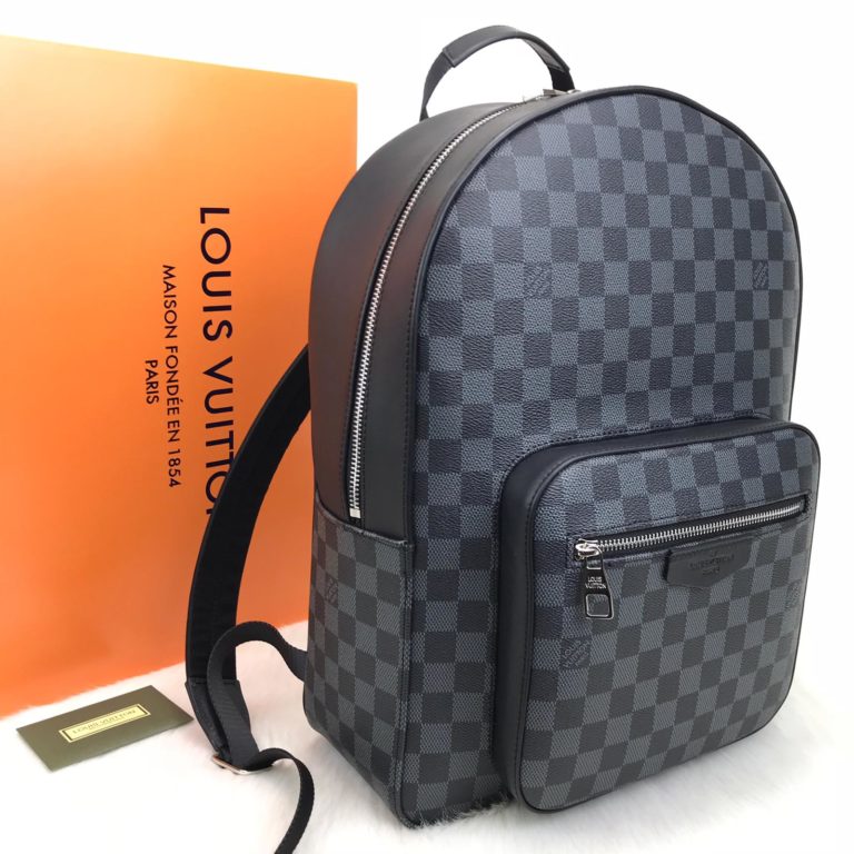 louis vuitton canta josh sirt cantasi siyah gri damier 42x31x13
