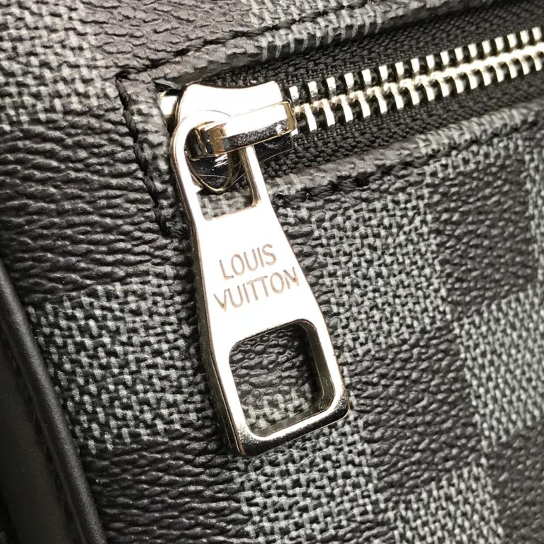 louis vuitton canta josh sirt cantasi siyah gri damier 42x31x13
