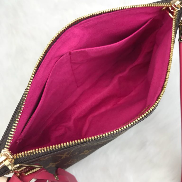 louis vuitton canta lorette postaci pembe 27x19