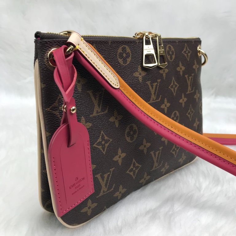 louis vuitton canta lorette postaci turuncu 27x19